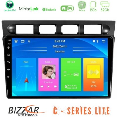 Bizzar C Series Lite 4Core Android14 2+32GB  Kia Picanto 2004-2007 Navigation Multimedia Tablet 9