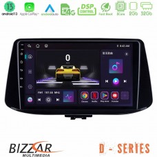 Bizzar D Series Hyundai i30 8core Android13 2+32GB Navigation Multimedia Tablet 9