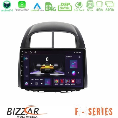 Bizzar F Series 8Core Android14 4+64GB  Daihatsu Sirion/Subaru Justy Navigation Multimedia Tablet 10