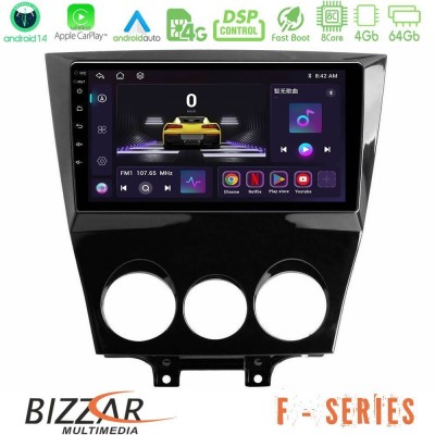 Bizzar F Series 8Core Android14 4+64GB  Mazda RX8 2008-2012 Navigation Multimedia Tablet 9