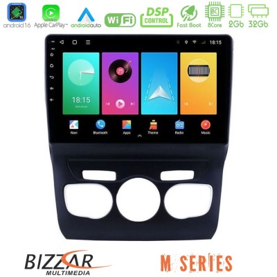 Bizzar M Series 8Core Android16 2+32GB  Citroen C4L Navigation Multimedia Tablet 10