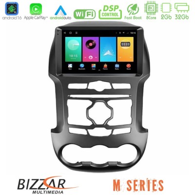 Bizzar M Series 8Core Android16 2+32GB  Ford Ranger 2012-2016 Navigation Multimedia Tablet 9