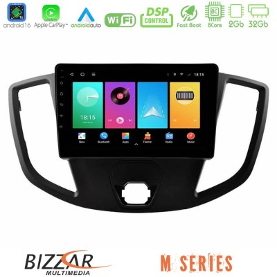 Bizzar M Series 8Core Android16 2+32GB  Ford Transit 2014-> Navigation Multimedia Tablet 9