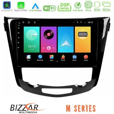 Bizzar M Series 8Core Android16 2+32GB  Nissan Qashqai J11 (AUTO A/C) Navigation Multimedia Tablet 10