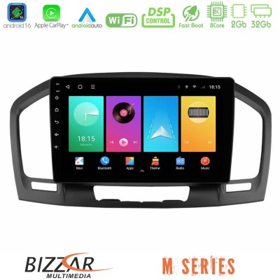 Bizzar M Series 8Core Android16 2+32GB  Opel Insignia 2008-2013 Navigation Multimedia Tablet 9