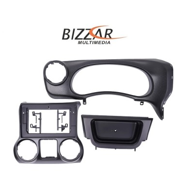 Πρόσοψη, Καλωδίωση & CANbus Box Για Jeep Wrangler 2014-2017 Για Tablet 10