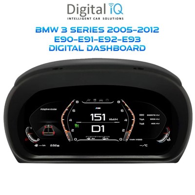 DIGITAL IQ DGU 954_IC (10in) BMW 3 Series E90 - E91 - E92 - E93 mod. 2005-2012 DIGITAL DASHBOARD