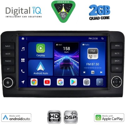DIGITAL IQ BXC 3416_CPAA (9inc) MULTIMEDIA TABLET for MERCEDES ML (W164) – GL (X164) mod. 2005-2011