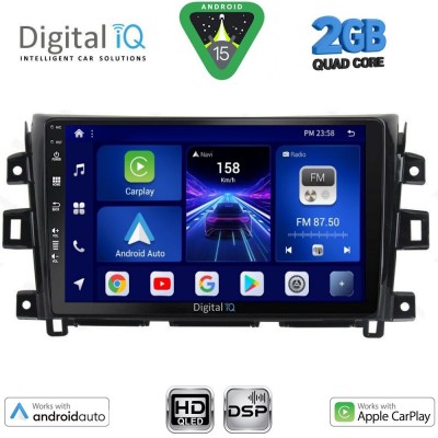 DIGITAL IQ BXC 3456_CPAA (10inc) MULTIMEDIA TABLET for NISSAN NAVARA mod. 2016-2025