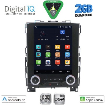 DIGITAL IQ BXC 3998_CPAA TESLA STYLE for RENAULT KOLEOS – MEGANE 4 mod. 2016-2025