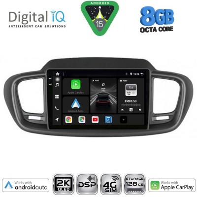 DIGITAL IQ BXF 11319_CPAA (10inc) MULTIMEDIA TABLET for KIA SORENTO mod. 2014-2020