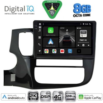 DIGITAL IQ BXF 11443_CPAA (10inc) MULTIMEDIA TABLET for MITSUBISHI OUTLANDER mod. 2013-2020