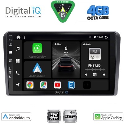 DIGITAL IQ BXF 16514_CPAA (9inc) MULTIMEDIA TABLET for PEUGEOT 308 mod. 2013-2021