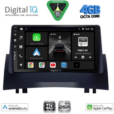 DIGITAL IQ BXF 6555_CPAA (9inc) MULTIMEDIA TABLET for RENAULT MEGANE 2 mod. 2002-2008
