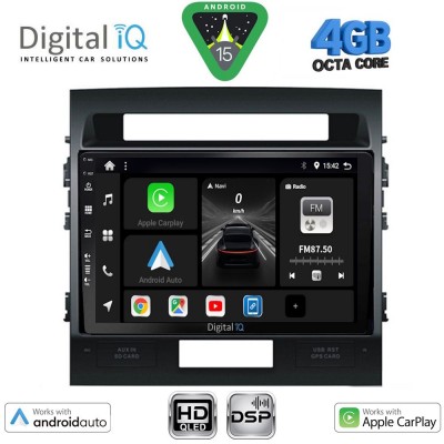 DIGITAL IQ BXF 16724_CPAA (10inc) MULTIMEDIA TABLET for TOYOTA LANDCRUISER mod. 2008-2015