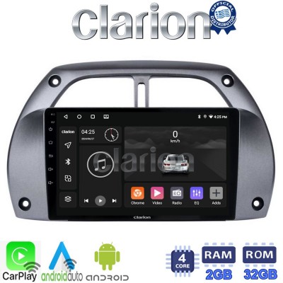 CLARION GL31071 Οθόνη OEM Multimedia Αυτοκινήτου για Toyota Rav 4 2001 > 2006 (CarPlay/AndroidAuto/BT/GPS/WIFI/GPRS)