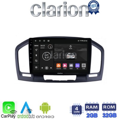 CLARION GL31114 Οθόνη OEM Multimedia Αυτοκινήτου για OPEL INSIGNIA 2007-2013 (CarPlay/AndroidAuto/BT/GPS/WIFI/GPRS)