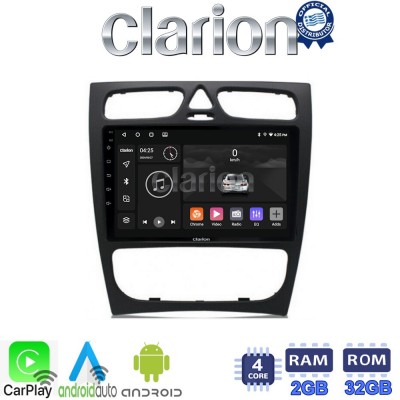 CLARION GL31171 Οθόνη OEM Multimedia Αυτοκινήτου για MERCEDES C class (W203) - CLK (W208) (CarPlay/AndroidAuto/BT/GPS/WIFI/GPRS)