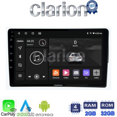 CLARION GL31171S Οθόνη OEM Multimedia Αυτοκινήτου για Mercedes C class (W203) 1999-2004 (CarPlay/AndroidAuto/BT/GPS/WIFI/GPRS)