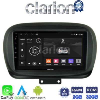 CLARION GL31199 Οθόνη OEM Multimedia Αυτοκινήτου για FIAT 500X 2014> (CarPlay/AndroidAuto/BT/GPS/WIFI/GPRS)