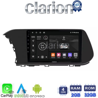 CLARION GL31229 Οθόνη OEM Multimedia Αυτοκινήτου για Hyundai i20 2021 > (CarPlay/AndroidAuto/BT/GPS/WIFI/GPRS)