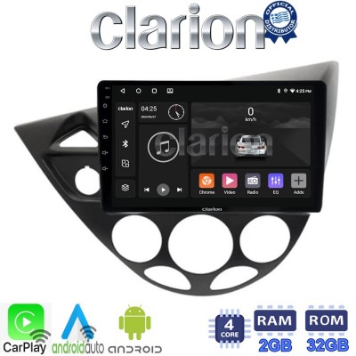 CLARION GL31236 Οθόνη OEM Multimedia Αυτοκινήτου για Ford Focus 1998 > 2004 (CarPlay/AndroidAuto/BT/GPS/WIFI/GPRS)