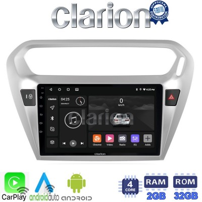 CLARION GL31294 Οθόνη OEM Multimedia Αυτοκινήτου για Citroen Elyse '13> Peugeot 301 '13> (CarPlay/AndroidAuto/BT/GPS/WIFI/GPRS)