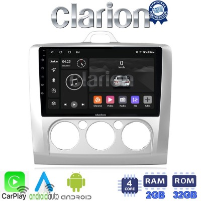 CLARION GL31329 Οθόνη OEM Multimedia Αυτοκινήτου για FORD FOCUS 2004>2012 (CarPlay/AndroidAuto/BT/GPS/WIFI/GPRS)