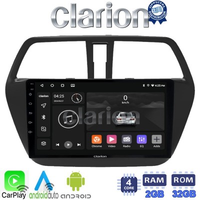 CLARION GL31337 Οθόνη OEM Multimedia Αυτοκινήτου για SUZUKI SX4 SCROSS 2014> (CarPlay/AndroidAuto/BT/GPS/WIFI/GPRS)
