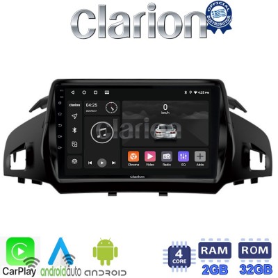 CLARION GL31362 Οθόνη OEM Multimedia Αυτοκινήτου για FORD KUGA 2013> & C-MAX 2011> (CarPlay/AndroidAuto/BT/GPS/WIFI/GPRS)