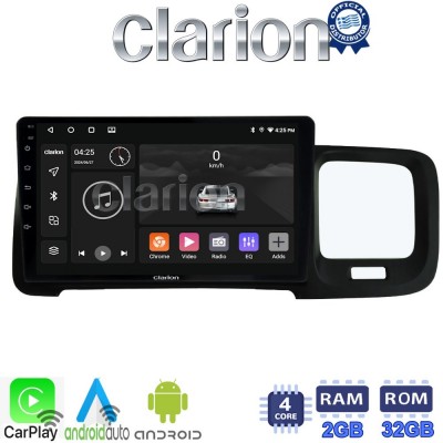CLARION GL31392 Οθόνη OEM Multimedia Αυτοκινήτου για Volvo S60 2010 > 2018 (CarPlay/AndroidAuto/BT/GPS/WIFI/GPRS)