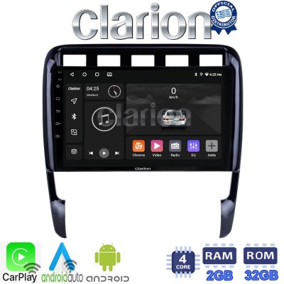 CLARION GL31443 Οθόνη OEM Multimedia Αυτοκινήτου για PORSCHE CAYENNE 2002>2011 (CarPlay/AndroidAuto/BT/GPS/WIFI/GPRS)