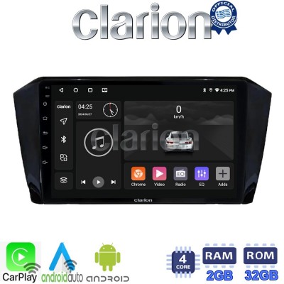 CLARION GL31519 Οθόνη OEM Multimedia Αυτοκινήτου για VW PASSAT 2015> (CarPlay/AndroidAuto/BT/GPS/WIFI/GPRS)