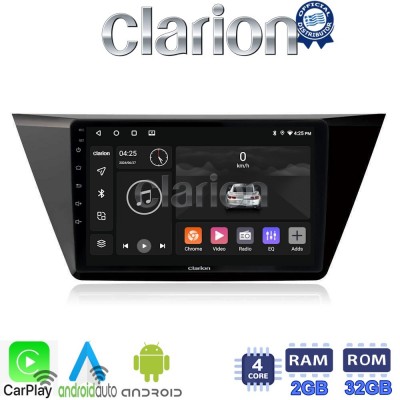 CLARION GL31522 Οθόνη OEM Multimedia Αυτοκινήτου για VW TOURAN 2016> (CarPlay/AndroidAuto/BT/GPS/WIFI/GPRS)