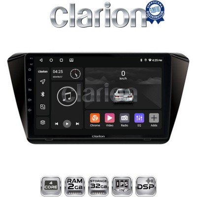 CLARION GL31983 Οθόνη OEM Multimedia Αυτοκινήτου για SKODA SUPERB 2016> (CarPlay/AndroidAuto/BT/GPS/WIFI/GPRS)