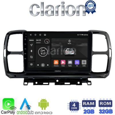 CLARION GL31996 Οθόνη OEM Multimedia Αυτοκινήτου για Citroen C5 AirCross 2017 > 2021 (CarPlay/AndroidAuto/BT/GPS/WIFI/GPRS)
