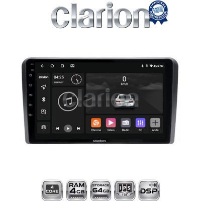 CLARION GL32190 Οθόνη OEM Multimedia Αυτοκινήτου για PEUGEOT 308 2013> (CarPlay/AndroidAuto/BT/GPS/WIFI/GPRS)