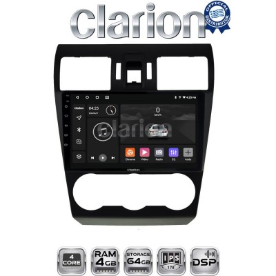 CLARION GL32262 Οθόνη OEM Multimedia Αυτοκινήτου για SUBARU IMPREZA-FORESTER 2013> (CarPlay/AndroidAuto/BT/GPS/WIFI/GPRS)