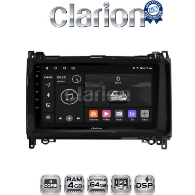 CLARION GL32668 Οθόνη OEM Multimedia Αυτοκινήτου για MERCEDES A(W169),B(W245) - SPRINTER - VITO   (CarPlay/AndroidAuto/BT/GPS/WIFI/GPRS)