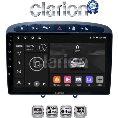 CLARION GL53083G Οθόνη OEM Multimedia Αυτοκινήτου για 9 (CarPlay/AndroidAuto/BT/GPS/WIFI/GPRS)