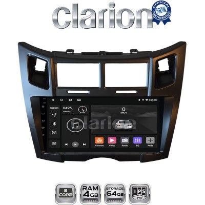 CLARION GL53085B Οθόνη OEM Multimedia Αυτοκινήτου για 9 (CarPlay/AndroidAuto/BT/GPS/WIFI/GPRS)