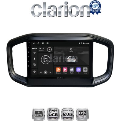 CLARION GL53259 Οθόνη OEM Multimedia Αυτοκινήτου για Fiat Strada 2021> (CarPlay/AndroidAuto/BT/GPS/WIFI/GPRS)
