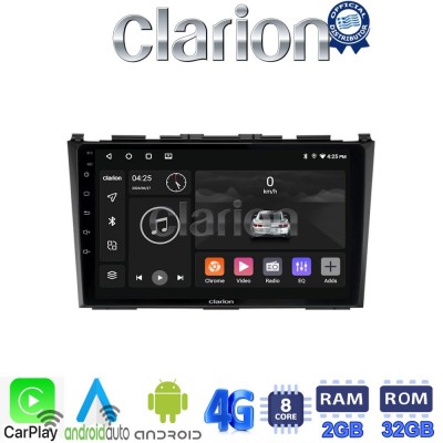 CLARION GL71009 Οθόνη OEM Multimedia Αυτοκινήτου για HONDA CRV 2005>2012 (CarPlay/AndroidAuto/BT/GPS/WIFI/GPRS)