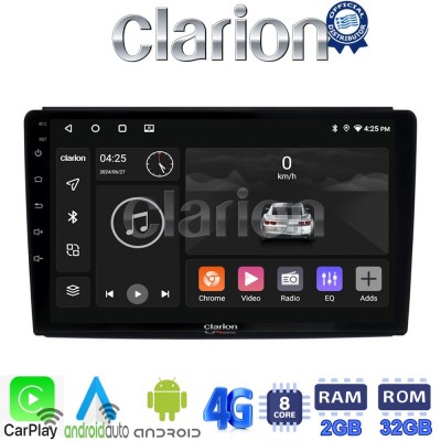 CLARION GL71193 Οθόνη OEM Multimedia Αυτοκινήτου για DUCATO, BOXER, JUMBER 2006 > 2011 (CarPlay/AndroidAuto/BT/GPS/WIFI/GPRS)