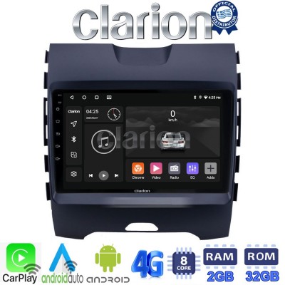 CLARION GL71248 Οθόνη OEM Multimedia Αυτοκινήτου για Ford Edge 2016 > (CarPlay/AndroidAuto/BT/GPS/WIFI/GPRS)