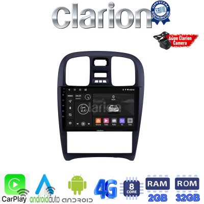 CLARION GL71260 Οθόνη OEM Multimedia Αυτοκινήτου για Hyundai Sonata 2000 > 2006 (CarPlay/AndroidAuto/BT/GPS/WIFI/GPRS)