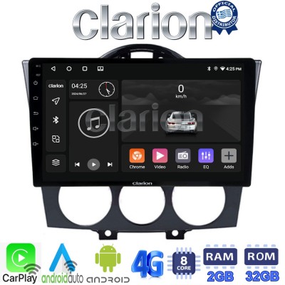 CLARION GL71304 Οθόνη OEM Multimedia Αυτοκινήτου για ΠΡΟΣΟΧΗ!!! ΜΕΤΑ ΤΗΝ ΤΟΠΟΘΕΤΗΣΗ Η ΟΘΟΝΗ ΘΑ ΕΞΕΧΕΙ ΑΠO ΤΟ ΤΑΜΠΛΟ 2cmMazda RX8 2001 > 2008 (CarPlay/AndroidAuto/BT/GPS/WIFI/GPRS)