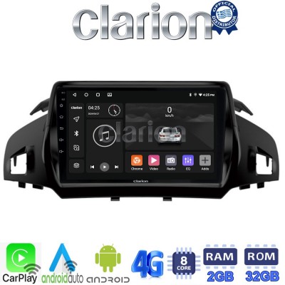 CLARION GL71362 Οθόνη OEM Multimedia Αυτοκινήτου για FORD KUGA 2013> & C-MAX 2011> (CarPlay/AndroidAuto/BT/GPS/WIFI/GPRS)