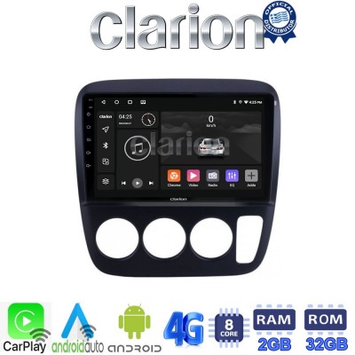 CLARION GL71376A Οθόνη OEM Multimedia Αυτοκινήτου για HONDA CRV  1996-2006 (CarPlay/AndroidAuto/BT/GPS/WIFI/GPRS)