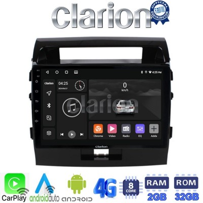CLARION GL71383 Οθόνη OEM Multimedia Αυτοκινήτου για TOYOTA LANDCRUISER 2008>2015   (CarPlay/AndroidAuto/BT/GPS/WIFI/GPRS)